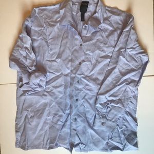 Eileen Fisher organic linen blouse, medium